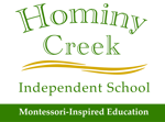 Hominy Creek Independent School Hominy Creek Independent School
